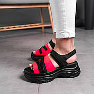 Жіночі сандалі Fashion Gabby 3062 36 розмір 23 см Чорний, фото 7