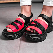 Жіночі сандалі Fashion Gabby 3062 36 розмір 23 см Чорний, фото 8