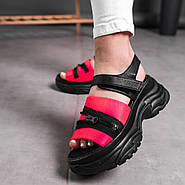 Жіночі сандалі Fashion Gabby 3062 37 розмір 23,5 см Чорний, фото 4