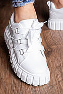 Кросівки жіночі Fashion Wizard 3127 37 розмір 23,5 см Білий, фото 3