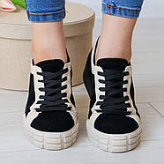 Кросівки жіночі Fashion Lovelace 3205 37 розмір 24 см Чорний, фото 6