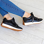 Кросівки жіночі Fashion Novela 3224 36 розмір 23,5 см Чорний, фото 8
