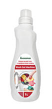 Пральний гель автомат з профілактикою накипу Wash Gel machine, 1 л