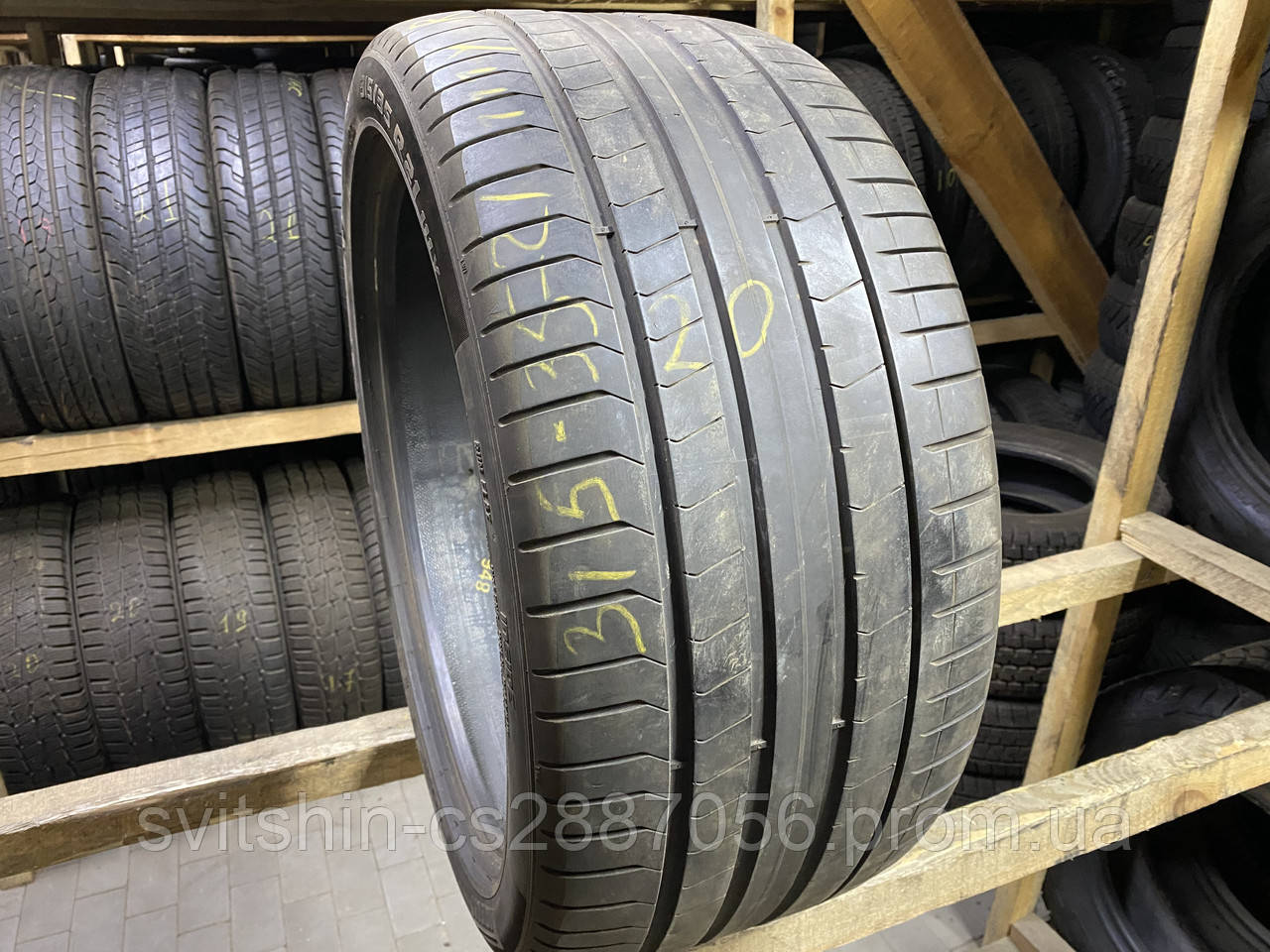 Розпаровка 315/35R21 Pirelli P Zero 5мм 20рік, фото 1