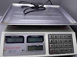 Ваги торговельні магазинні Б/У Kitchen Tech KT-218 55 кг.