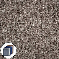 4м Ковролін Betap Polo 96 на підлогу з петельним щільним верхом, коричневого кольору