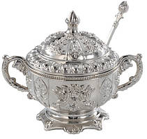 Турецька лукумниця цукорниця троянда, Срібляста