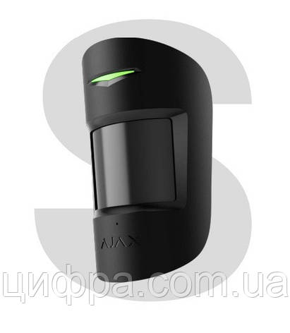 Датчик руху Ajax MotionProtect S чорний, фото 1