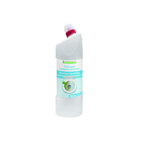 Засіб для чищення унітазів Sanitary Sanitizer, туалетний каченя, 750 мл, фото 1