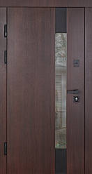 Вхідні двері з терморозривом Tower Венге темний Гарантія 7 років