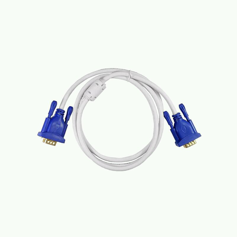 Кабель VGA-VGA 1.5м білий, фото 1