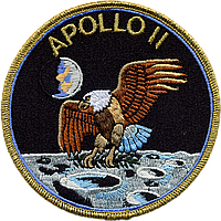 Патч шашивка Космическая программа Аполлон 11 Миссия NASA