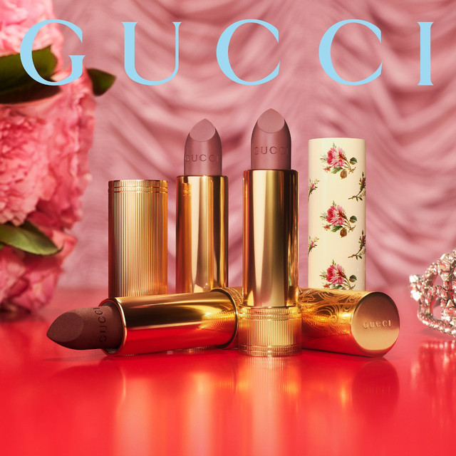 Gucci Rouge À Lèvres Mat Lipstick 217 Valeria Rose