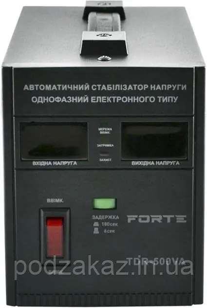 Forte TDR-500VA Стабілізатор напруги HLZ, фото 1