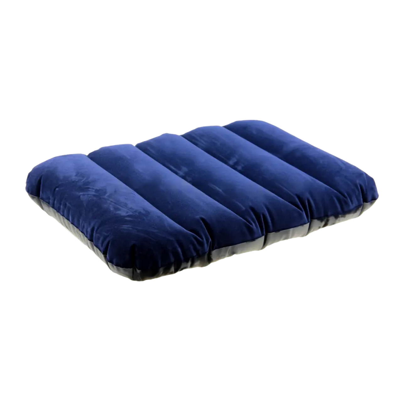 Надувна подушка для подорожей "INTEX", колір темно-синій, розмір 43х28х9см