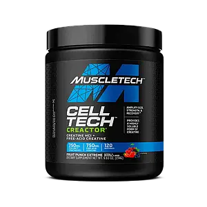 Креатин гідрохлорид Muscletech Cell-Tech Creactor 235 г (120 порц.) (фруктовий пунш)