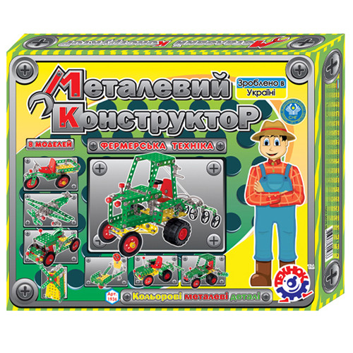 Конструктор мет. ТехноК Ферма 253дет 1936
