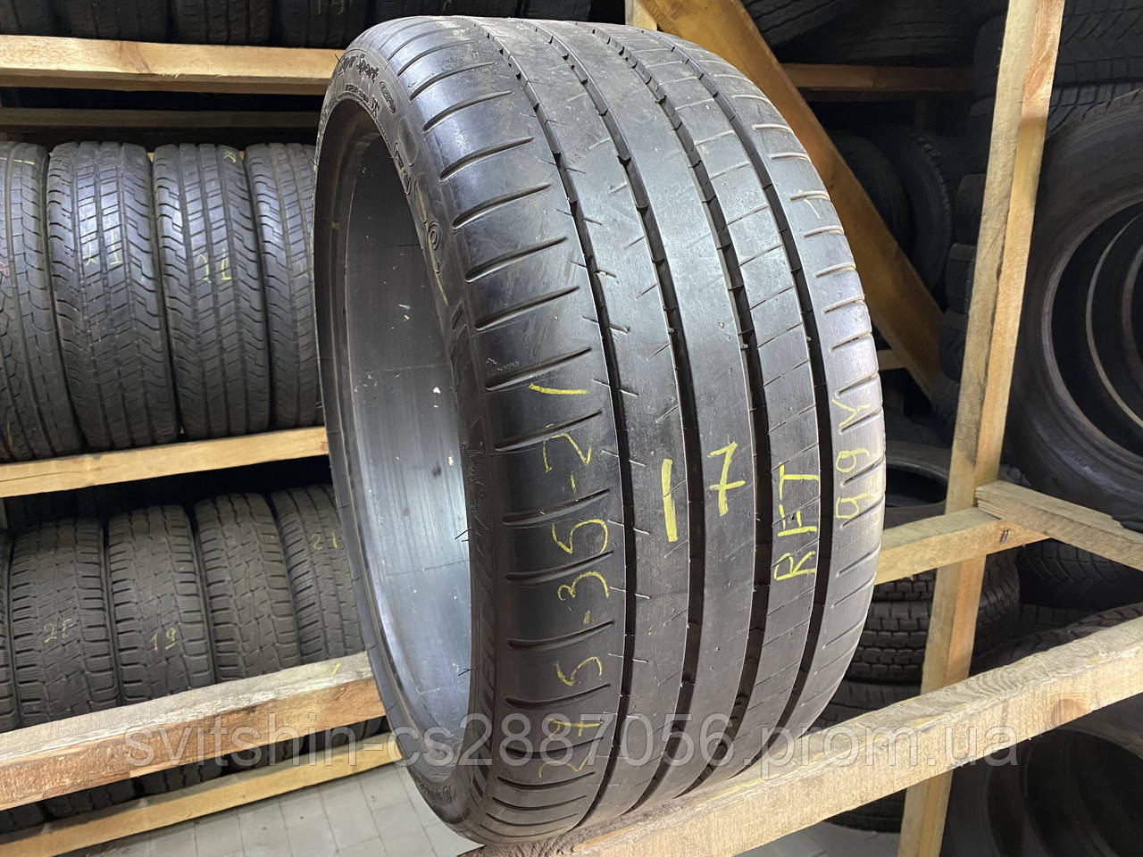 Розпаровка 275/35R21 Michelin Pilot Super Sport RFT 6+мм 17рік, фото 1