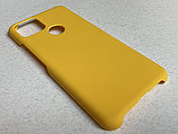 Google Pixel 5a защитный чехол (бампер, накладка, кейс) желтый из матового ударопрочного пластика