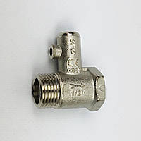 Запобіжний клапан Boiler Series 1/2",  8,5 бар Bonomi без ручки