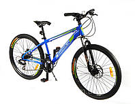 Велосипед горный Crosser FOX G-FR/D-1 24" синий