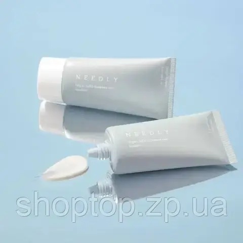 Зволожуючий сонцезахисний крем з рослинним скваланом Needly Vegan Mild Moisture Sun SPF 50+ PA++++,  Пробник, фото 1