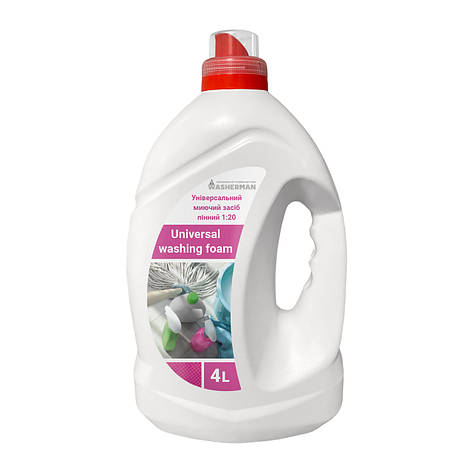 Універсальний миючий засіб пінний 1:20 Universal washing foam 4 л, фото 1