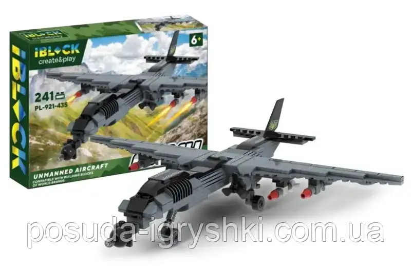Конструктор PL-921-435 АРМІЯ 241 деталей р. 37,5*25,5*6 см, фото 1