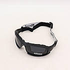 Захисні тактичні окуляри з 4 лінзами Daisy + Подарунок Ремінь Tactical Belt 145 см, фото 6