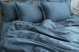 Страйп-сатин 2-спальна постільна білизна  Multistripe Premium ТМ Prima Teks  MST-03, фото 4