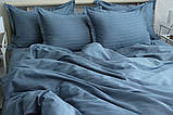 Страйп-сатин 2-спальна постільна білизна  Multistripe Premium ТМ Prima Teks  MST-03, фото 5