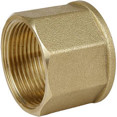 Муфта латунна 2″ВР х 2″ВР штампована восьмигранна А0356А VA (000026718)