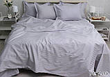Страйп-сатин 2-спальна постільна білизна  Multistripe Premium ТМ Prima Teks  MST-04, фото 2