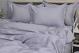 Страйп-сатин 2-спальна постільна білизна  Multistripe Premium ТМ Prima Teks  MST-04, фото 5