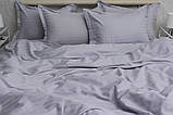 Страйп-сатин Євроmaxi комплект постільної білизни Multistripe Premium ТМ Prima Teks MST-04, фото 5