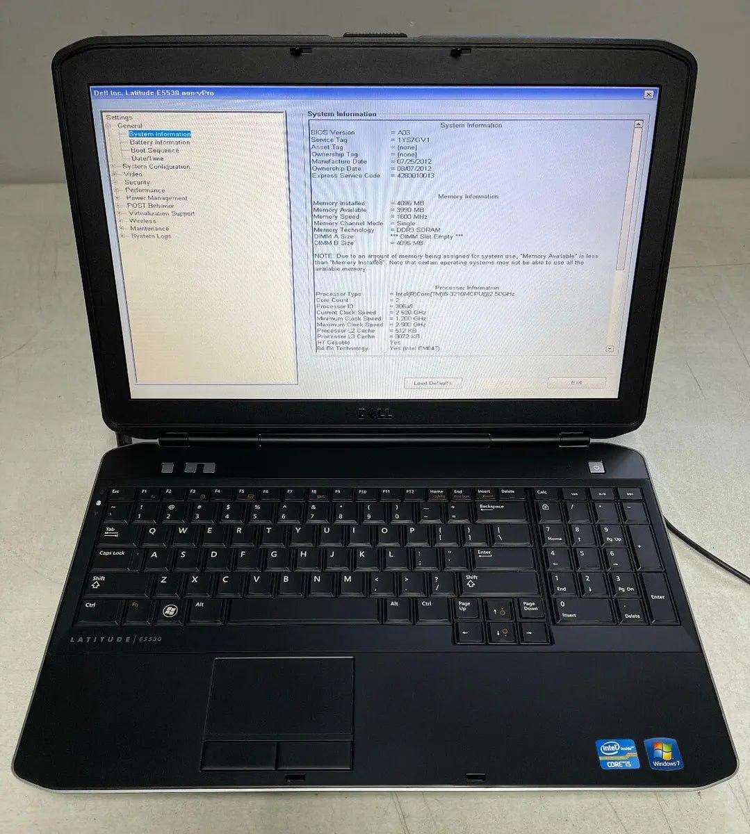 Ноутбук Dell Latitude 5530 15.6 HD + SSD + Core i5 + 4GB Б/В, фото 1