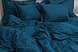 Страйп-сатин 1,5-спальна постільна білизна Multistripe Premium ТМ Prima Teks MST-12, фото 4
