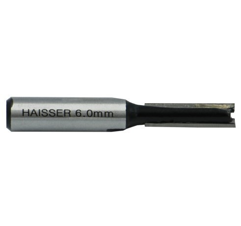 Фреза пазова пряма для дерева для фрезера 6 мм Haisser 2513406