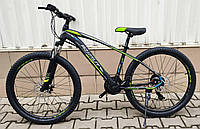 Велосипед горный Azimut "NEVADA" FRD 29" рама 19", чёрно-зеленый