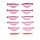 ZOLA Валики для ламінування Pinky Shiny Pads (XS, S, M, L, XL), фото 2