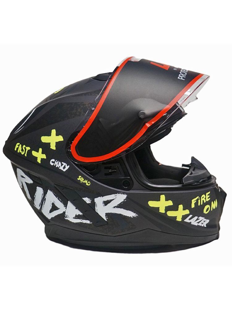 Мотошолом Lazer Rafale Evo Oni Dark, фото 1