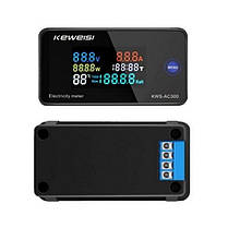 Мультиметр вольтметр амперметр ватметр Keweisi KWS-AC300 AC 50-300В 100А 30кВт (N019587), фото 4