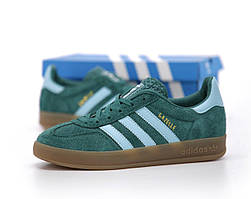 Кросівки чоловічі Adidas Gazelle Indoor сині Адідас Газелі