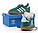 Кросівки чоловічі Adidas Gazelle Indoor сині Адідас Газелі, фото 8