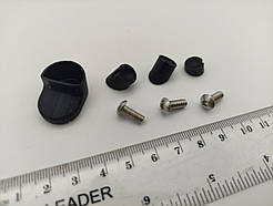 Заглушки та болти кріплення заднього крила Xiaomi M365/Pro + силіконова накладка на гак крила