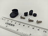 Заглушки та болти кріплення заднього крила Xiaomi M365/Pro + силіконова накладка на гак крила, фото 2