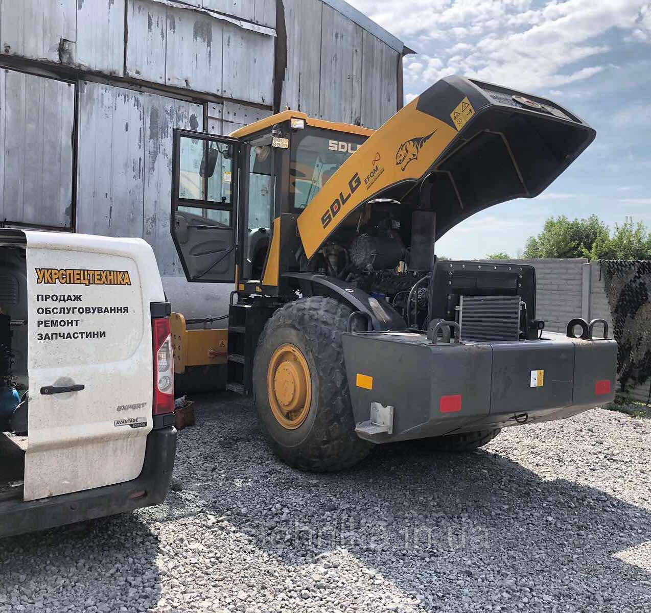 ТО катка SDLG RS8160