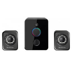 Акустична система колонки Defender V12 (2.1) 11W USB (Чорний)