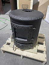 Опалювальна чавунна піч буржуйка на дровах для будинку Nordflam Palestro з варильною поверхнею, фото 3