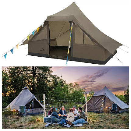 Намет десятимісний Easy Camp Moonlight Cabin Grey (120444), фото 1